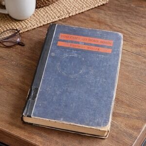 You Can't Go Home Again Thomas Wolfe 1940 HC Third Ed Worn Copy
